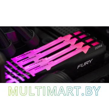 Оперативная память HyperX Fury RGB 8GB DDR4 PC4-19200 (HX424C15FB3A/8) картинка 2
